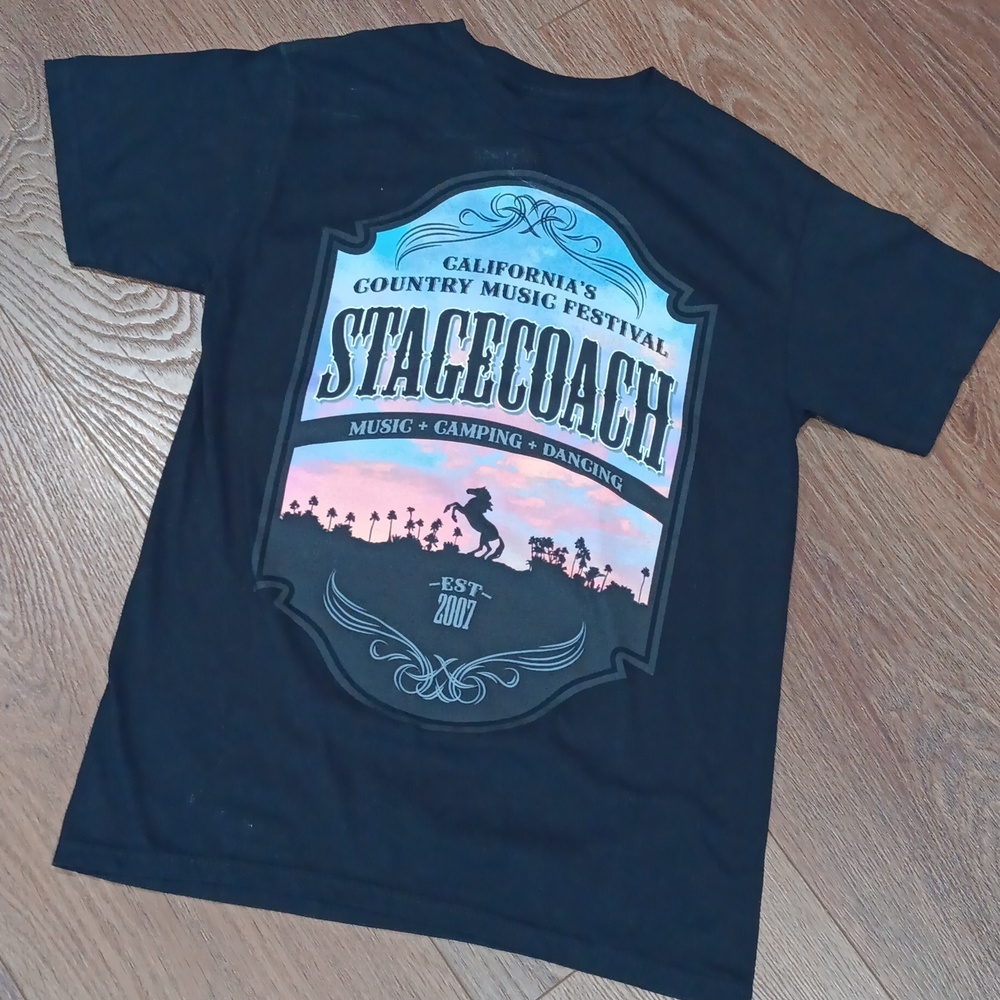 STAGECOACH 2007 concert tshirt.  #5475